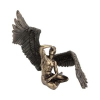 Αγγελος, γυμνός με φτερά (Αγαλμα Ηλεκτρόλυσης Μπρούτζου 30x27.5εκ.)